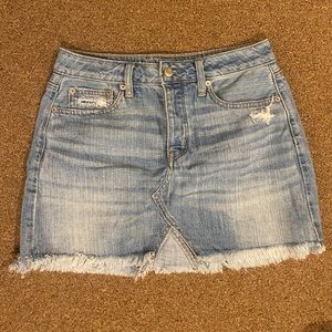 Jean Mini Skirt